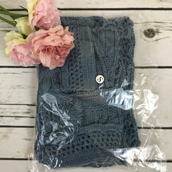 Sexy Blue High Waist Crochet Bikini w/ Corset Top - Picture 9 of 11